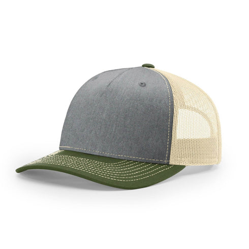 Richardson 112 FP Leather Patch Hat