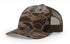 5 Panel Richardson Camo Trucker 112PFP