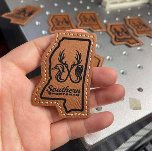 OC771 Leather Patch Hats