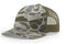 5 Panel Richardson Camo Trucker 112PFP