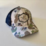 Classic Green Black Mesh Patch Hat