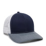 NAVY/WHITE/HEATHERED GREY