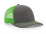 CHARCOAL/NEON GREEN
