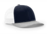 NAVY/WHITE/HEATHER   GREY